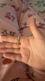 Anello Lapidou indossato da Silvia Leone