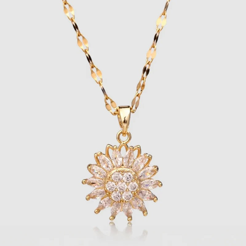Collana Girasole Rotante