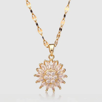 Collana Girasole Rotante
